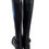 Thumbnail: Via Spiga Womens Black Leather Knee-High Boots Size 6.5M SKU 6962