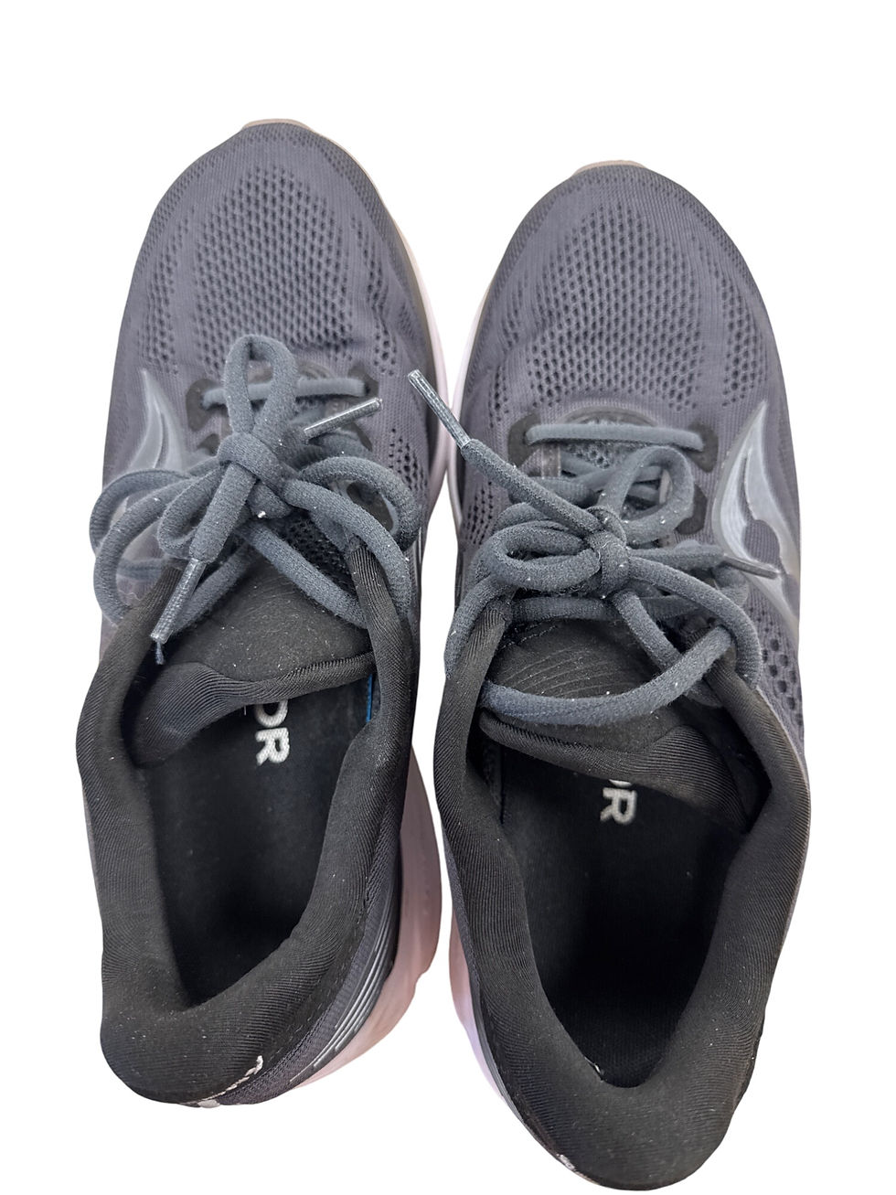 Thumbnail: Saucony Mens PWRRUN Running Shoes Black Mesh Size 9.5 SKU 7147