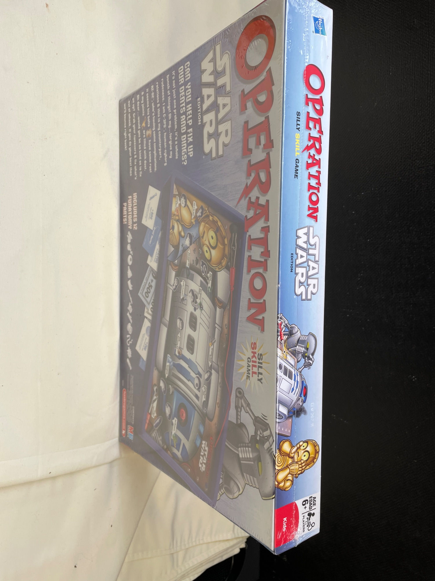 Hasbro Star Wars Edition Operation Silly Skill Game SKU 6608