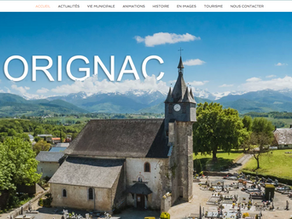 Orignac est désormais sur internet