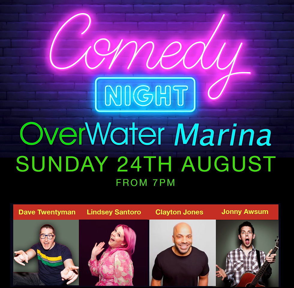 Overwater Marina Comedy Night