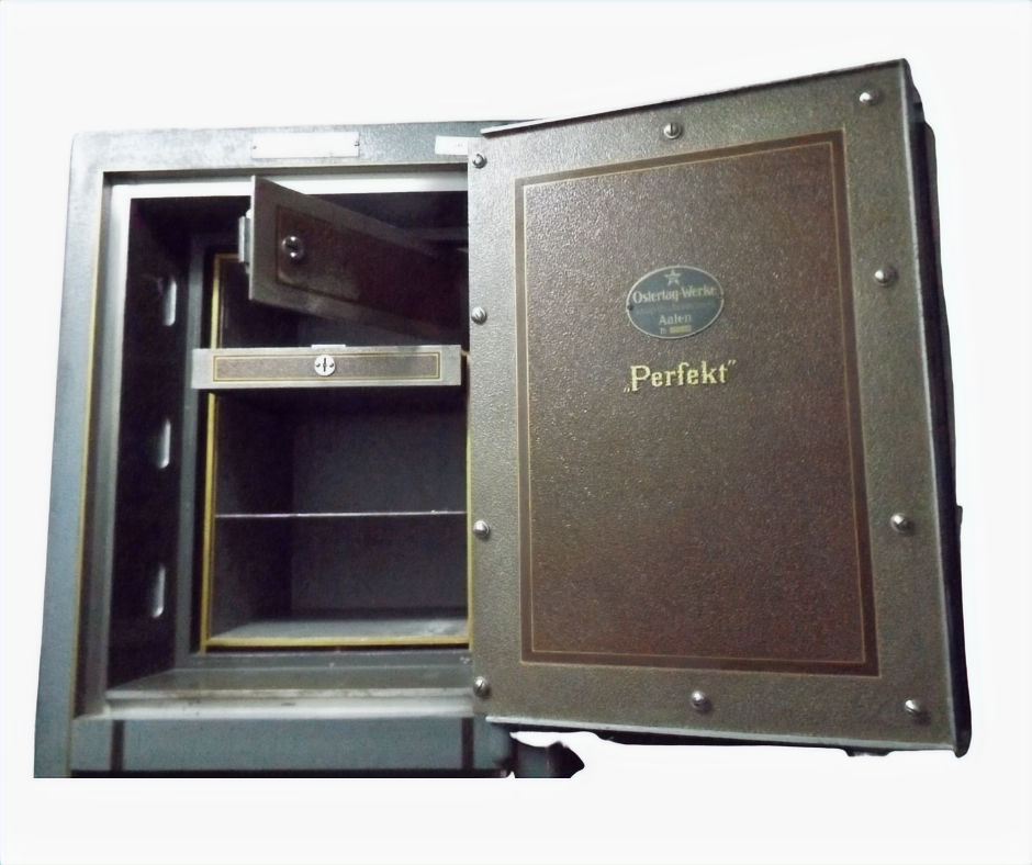 Miniatura: Caja Fuerte Antigua Ostertag Werke AG AALEN WÜRTTBG (Alemana)