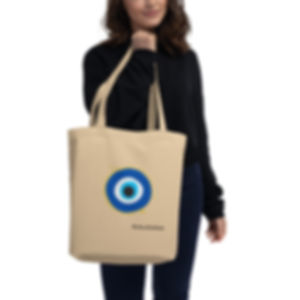 Evil Eye Tote Bag – Protection, Pero Cute