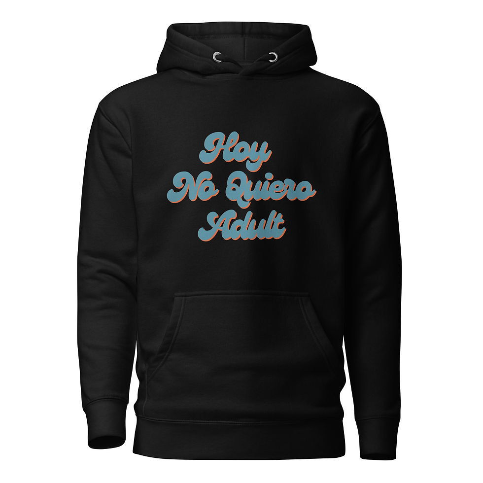Miniatura: Hoy No Quiero Adult Unisex Hoodie