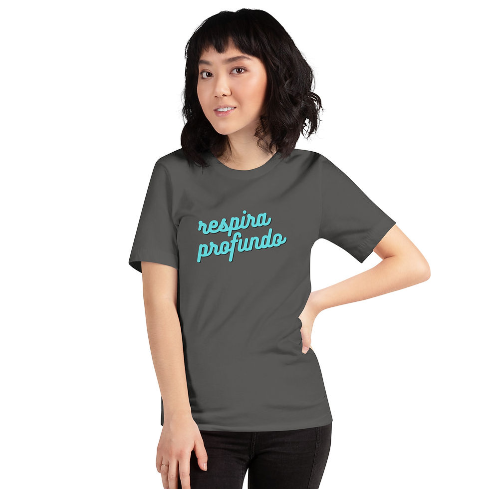 Miniatura: Respira Profundo Unisex T-Shirt