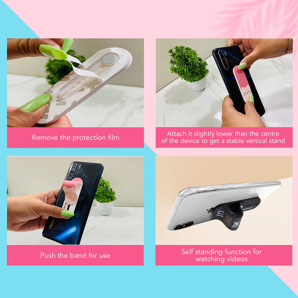 Thumbnail: Finger Grip & Selfie Holder - K Drama