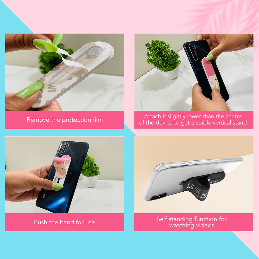 Thumbnail: Finger Grip & Selfie Holder - Friends