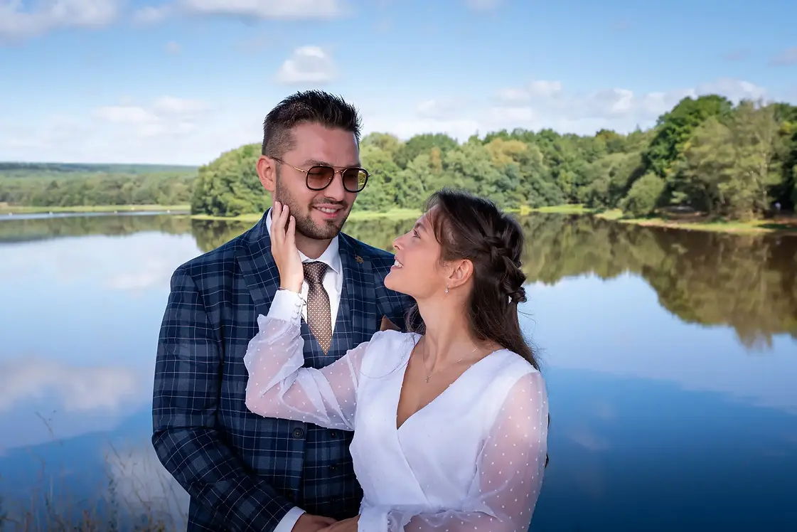 Photographe de mariage Rennes, Couple de marié.webp