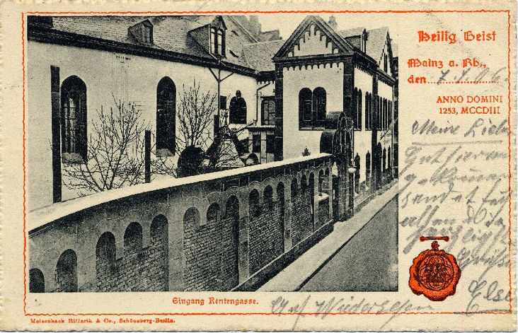 Heiliggeist Mainz historische Außenansicht