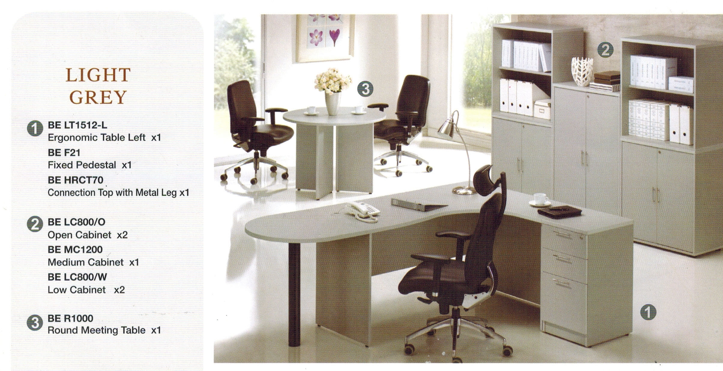 BE Series - Light Grey Colour