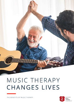 A man playing guitar and hi fiving