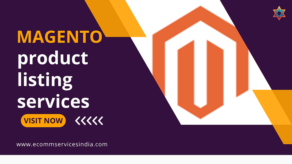 Magento product listing services
