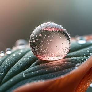 Dewy Leaf Close-ups