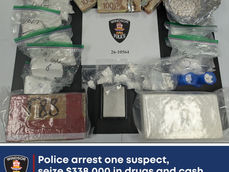 Police say $338,000 in drugs, cash seized after arrest