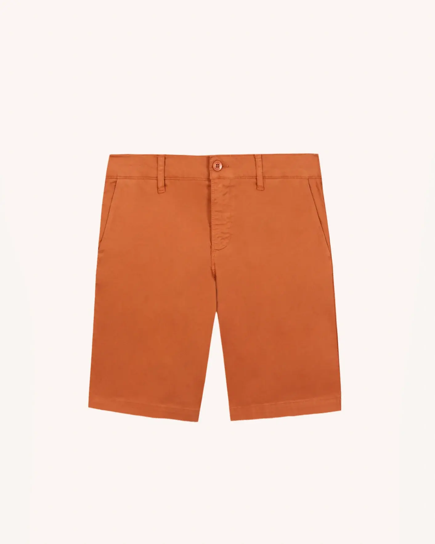Bermuda short chino Faguo brique