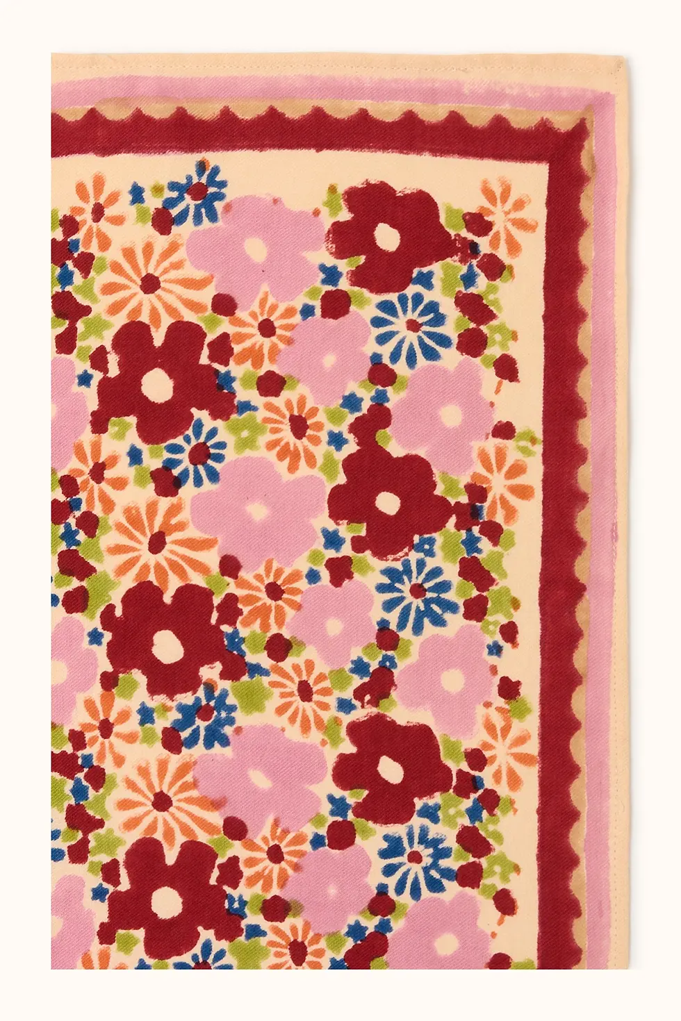 Miniaturbild: Petit foulard rose gipsy Apaches Collection