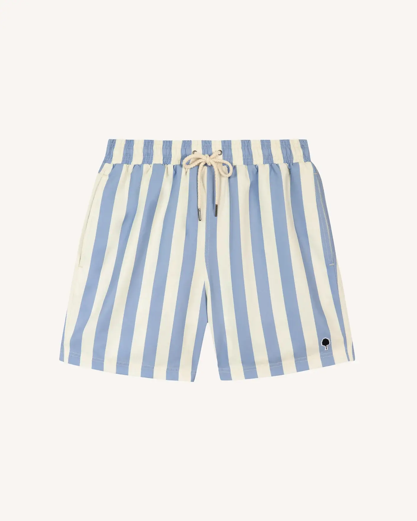 Short de bain rayures bleu clair Faguo