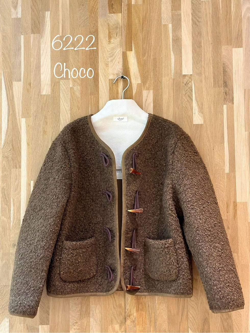Veste polaire chocolat