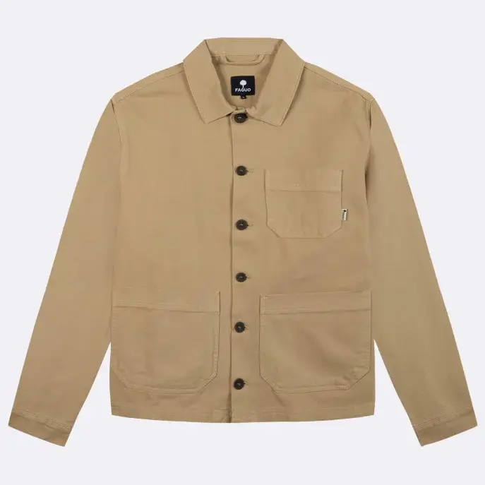 Veste de travail beige