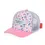 Miniaturbild: Casquette enfant rose imprimé Cat Relax