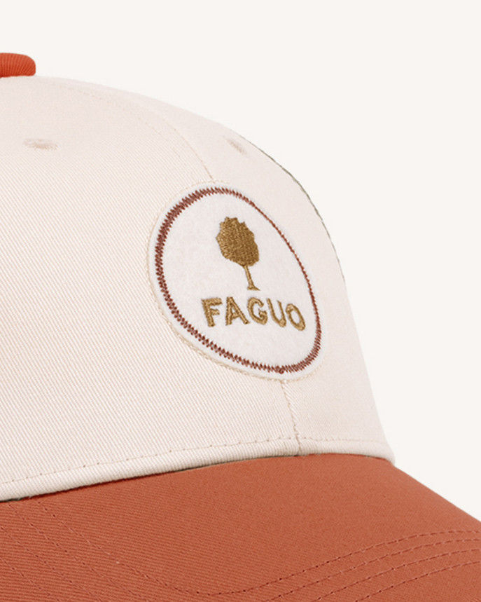 Thumbnail: TRUCKER – Casquette homme brique Faguo