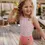 Miniaturbild: Maillot de bain filles anti UV imprimé fleurs