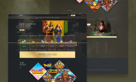 Live casino design_ Website for partners