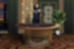 Casino hall design for table games
