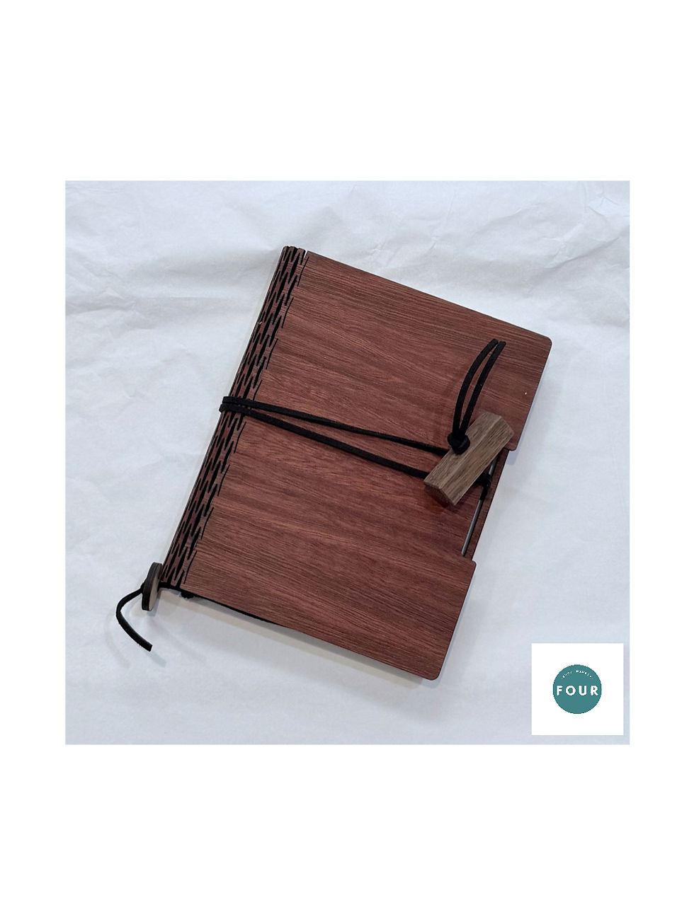 Thumbnail: Wooden refillable notebook