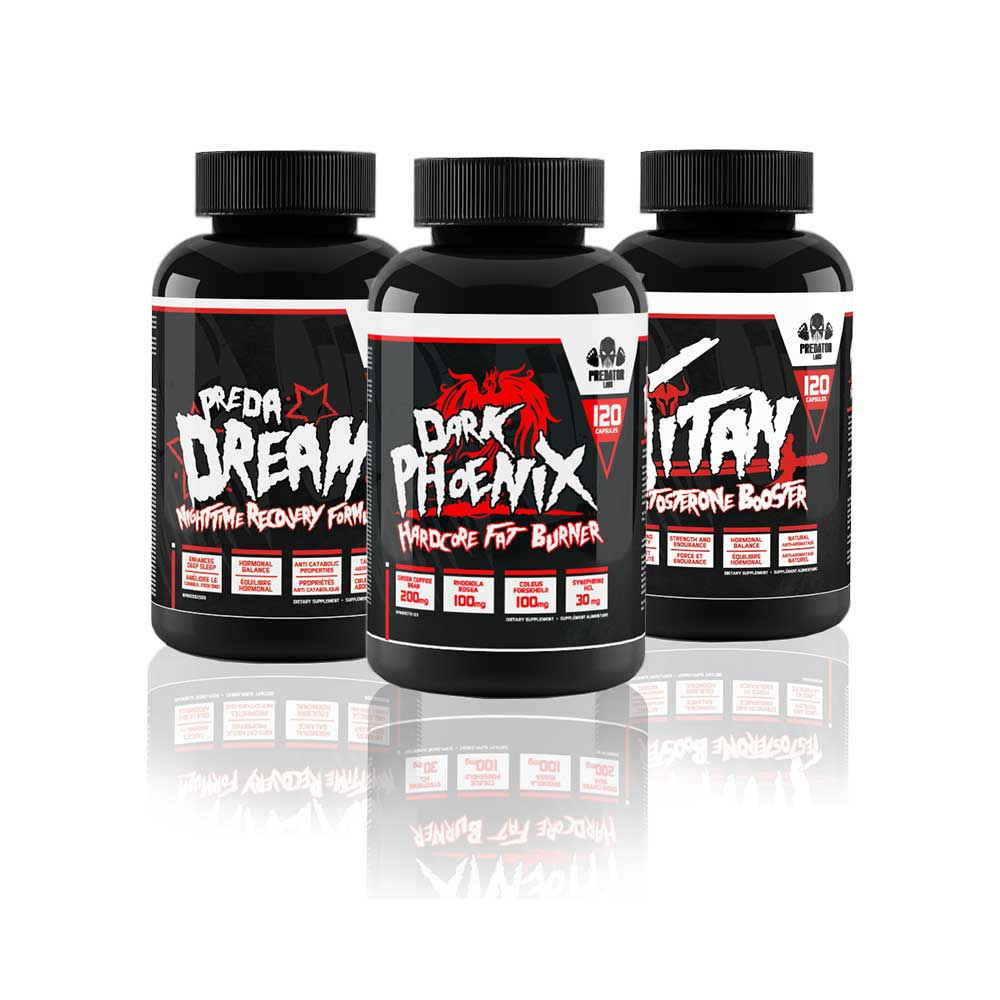 PREDATOR LABS -FAT KILLER PACK POUR HOMMES RÉG: 179.99$