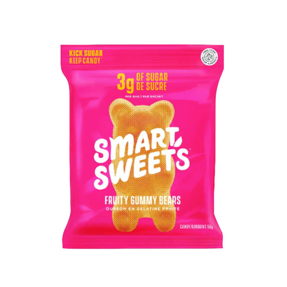 SMART SWEETS - FRUITY GUMMY BEARS 12X
