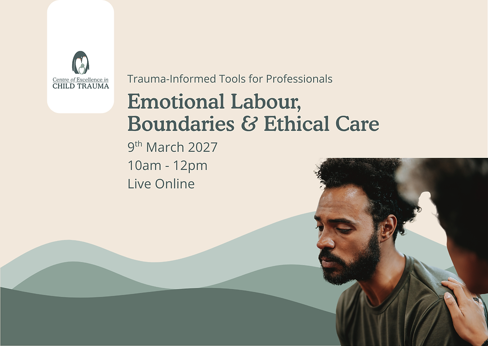 Emotional Labour, Boundaries & Ethical Care