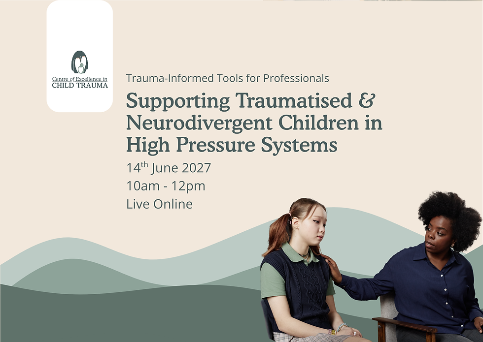 Supporting Traumatised & Neurodivergent Children in High-Pressure Systems