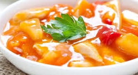 Arranged Food and Objects