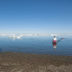 Inuit women, Barrow, Alaska
