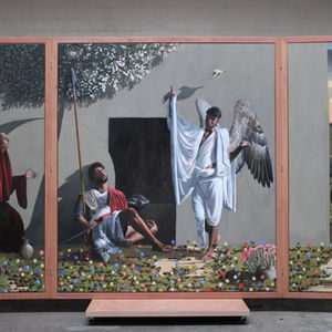 Triptych 'The Resurrection of Christ'