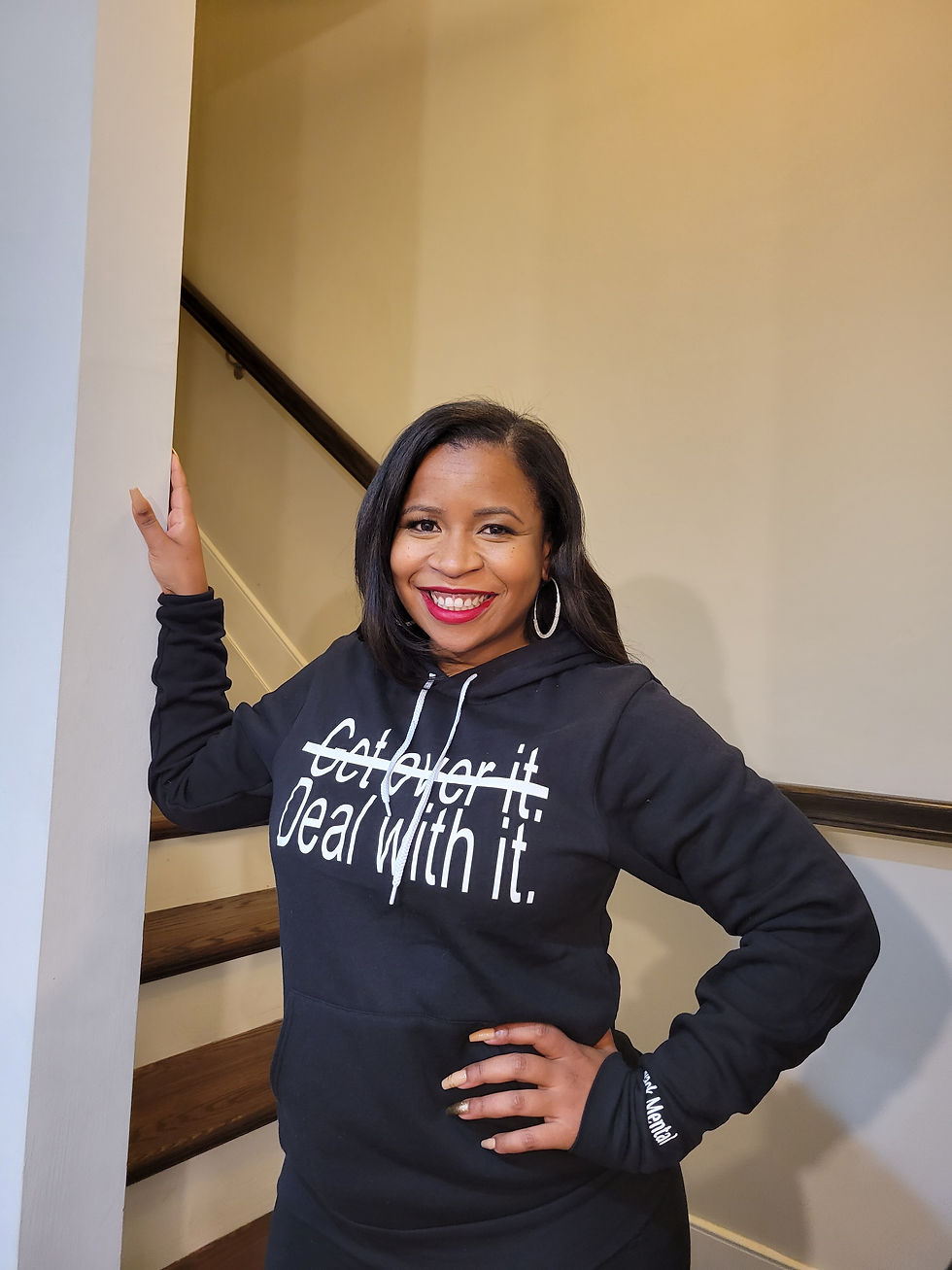 Thumbnail: Deal With It. Unisex hoodie