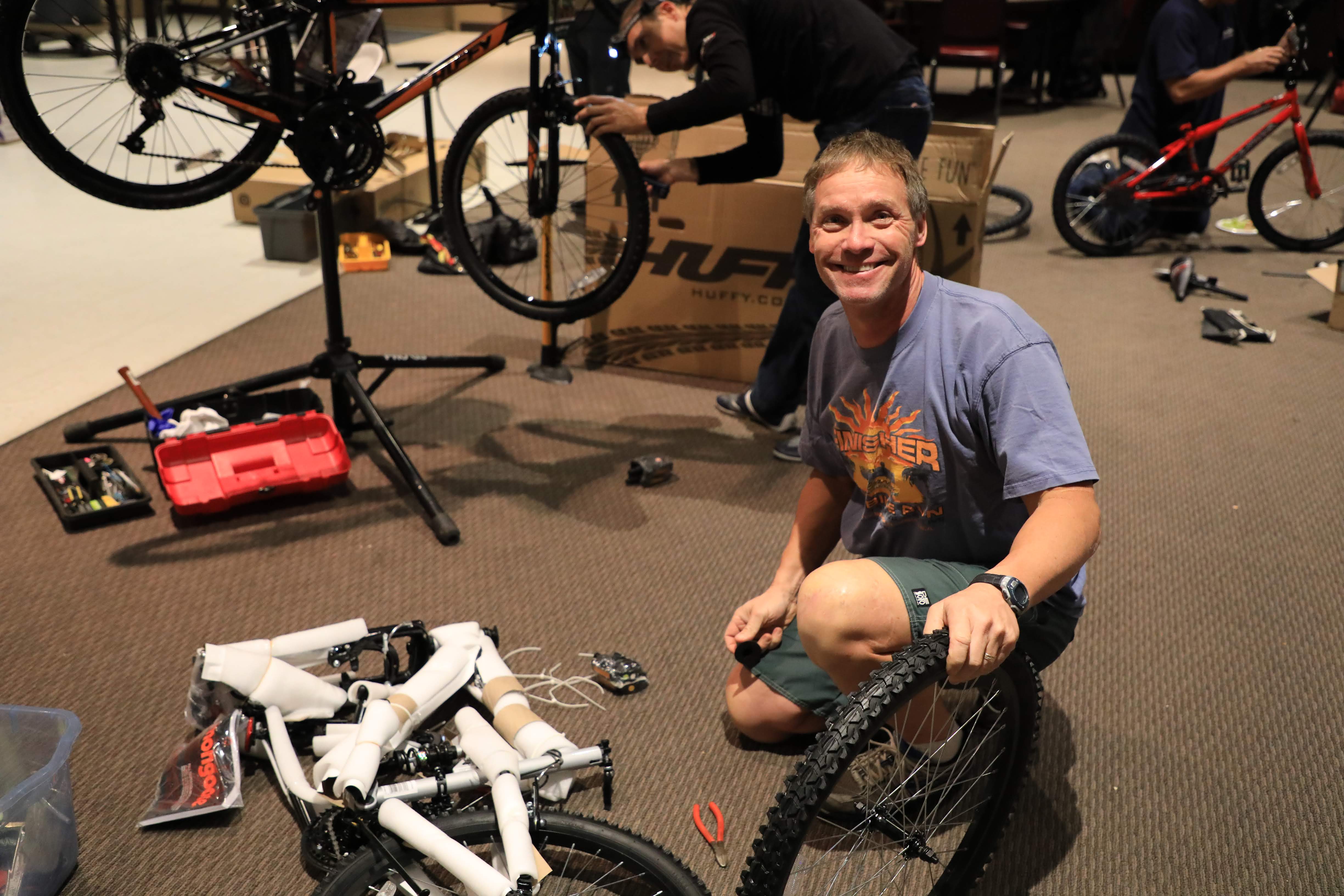 Participate in our Build a Bike Pa