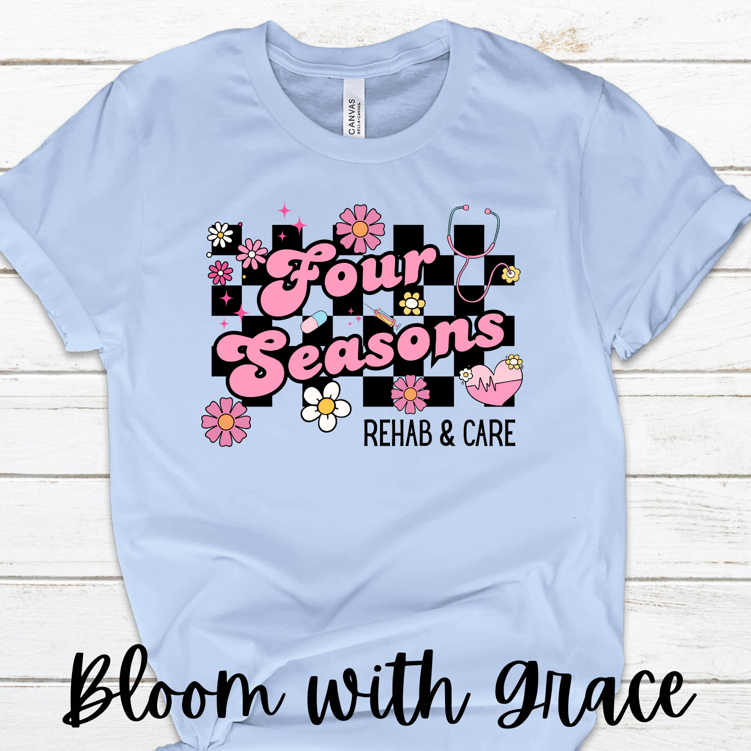 Four Seasons Retro Floral Tee