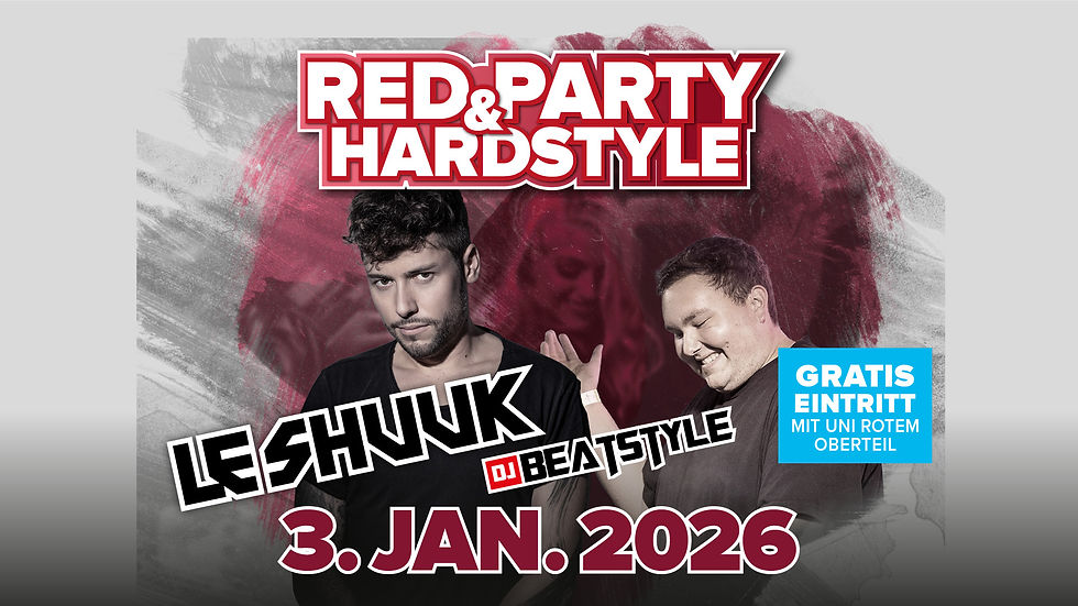 RED PARTY & HARDSTYLE – LE SHUUK & DJ BEATSTYLE