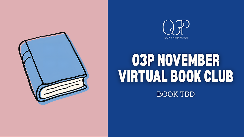 Virtual Book Club (Book TBD)