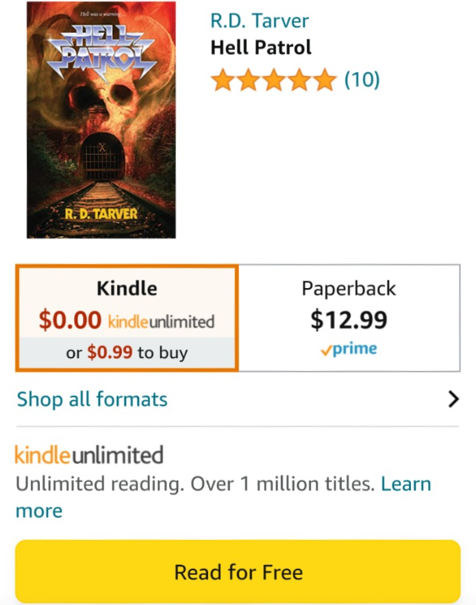 Hell Patrol eBook now available