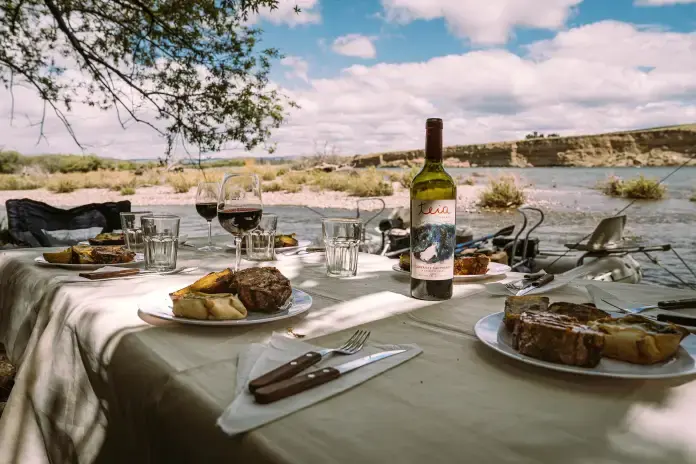 Patagonian cuisine and Argentine wine experience at Spring Creek Lodge