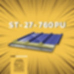 หลังคาพียูโฟม PU Foam 4 สันลอน ST-27-760PU