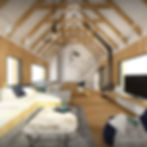 แผ่นเมทัลชีท ลายไม้ภายในตัวบ้านดูสบายตา