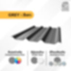 หลังคาเมทัลชีท สีเทา