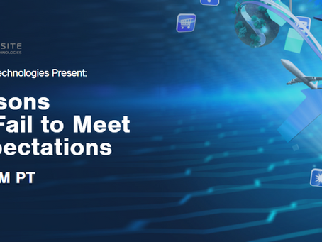 Free Webinar May 27- Reasons why: Applications Fail to Meet Customer Expectations!