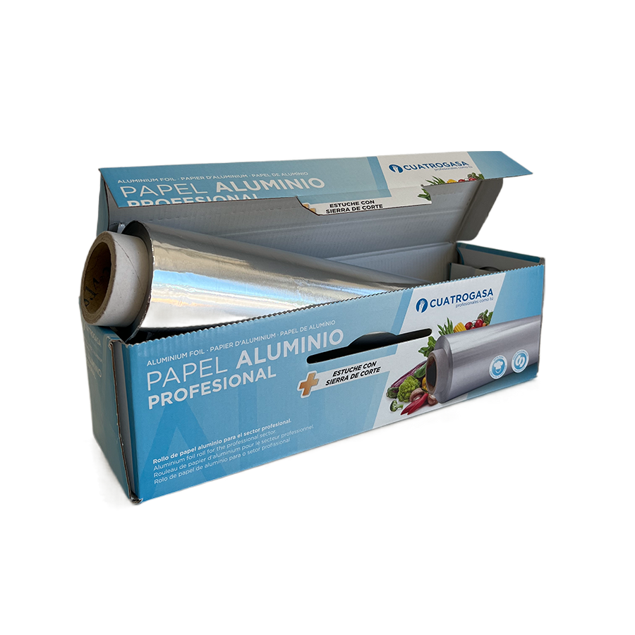 ROLO DE PAPEL ALUMÍNIO INDUSTRIAL - 200M