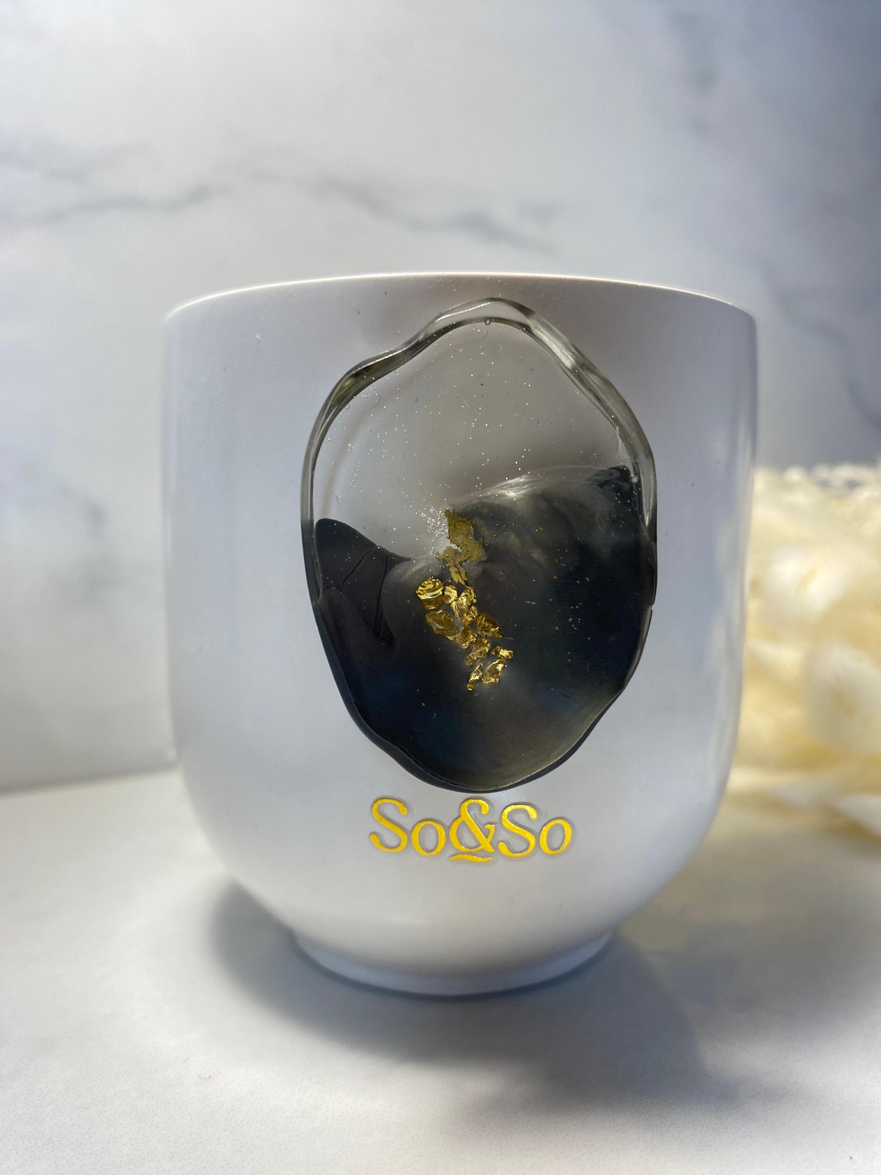 Bougie Design parfumée  - Eclat de Lune -