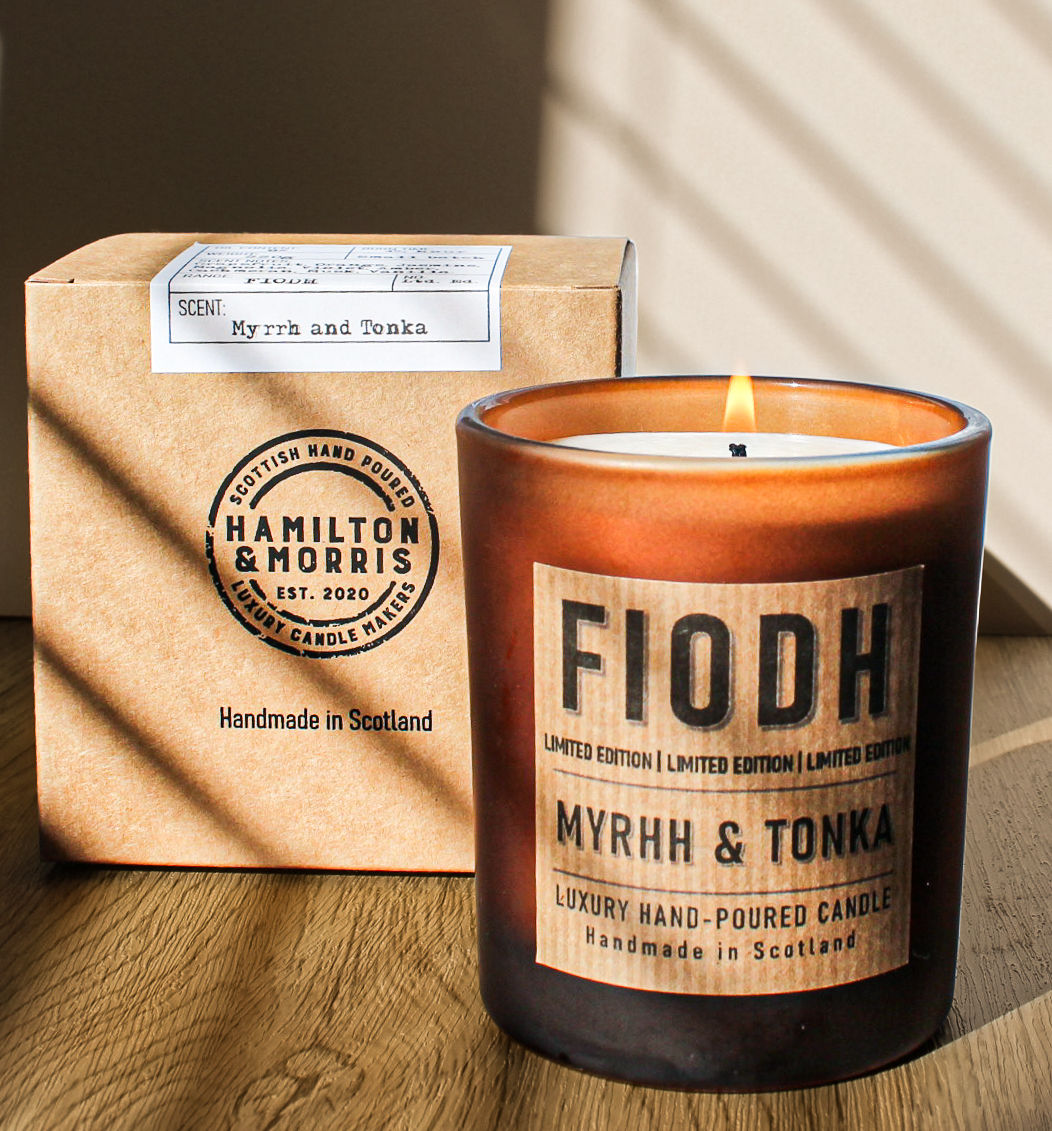 Fiodh Limited Edition: Myrrh and Tonka Scottish Candle